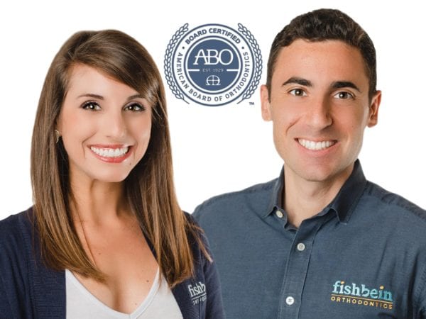 Dr. Sarah Howle and Dr. Ben Fishbein are both American Board of Orthodontics Certified